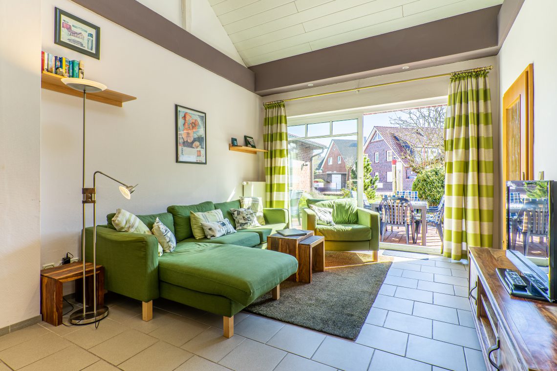 Ferienwohnung Norderney Backbord Wohnzimmer