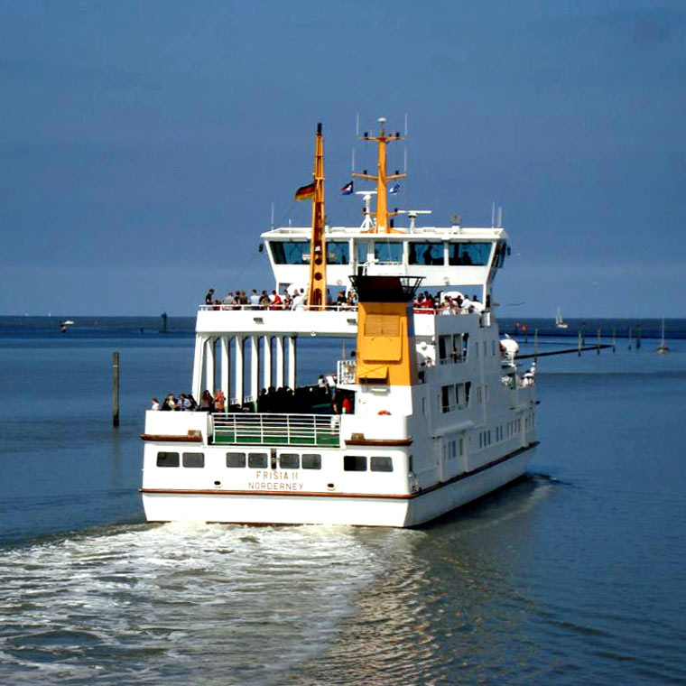 Fähre Norderney FeWo